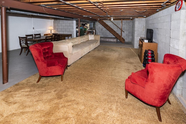 1882 Davis Ln, Waukesha, WI 53189 - view of unfinished basement