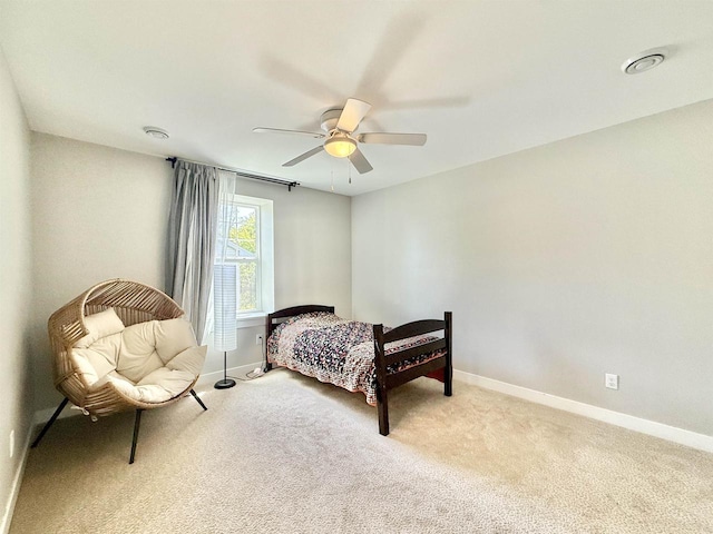 2324 Boulder Ln, Beloit, WI 53511 - bedroom with carpet floors and a ceiling fan