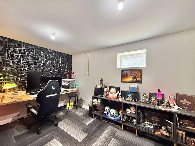 2324 Boulder Ln, Beloit, WI 53511 - home office with carpet floors