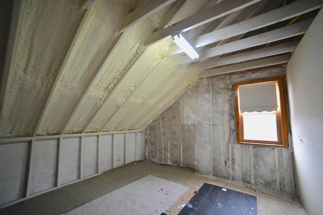 6818 W Morgan Ave, Milwaukee, WI 53220 - view of unfinished attic