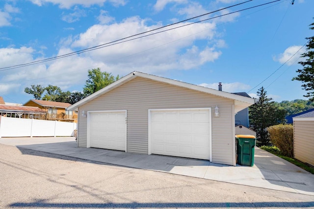 442 E Richardson Springs Rd, Edgerton, WI 53534 - view of detached garage