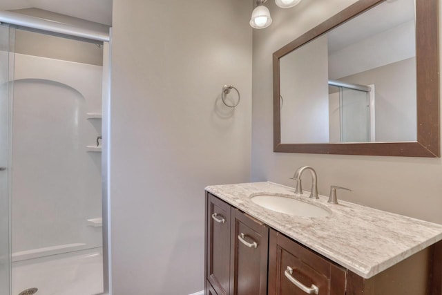 1626 N Warren Ave, Milwaukee, WI 53202 - bathroom featuring a shower stall and vanity