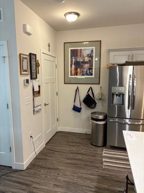 1965 N Windsor Ave, Cottage Grove, WI 53527 - hallway featuring dark wood finished floors