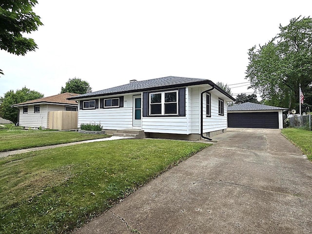 3680 E Klieforth Ave, Cudahy, WI 53110 - single story home with a detached garage and an outdoor structure