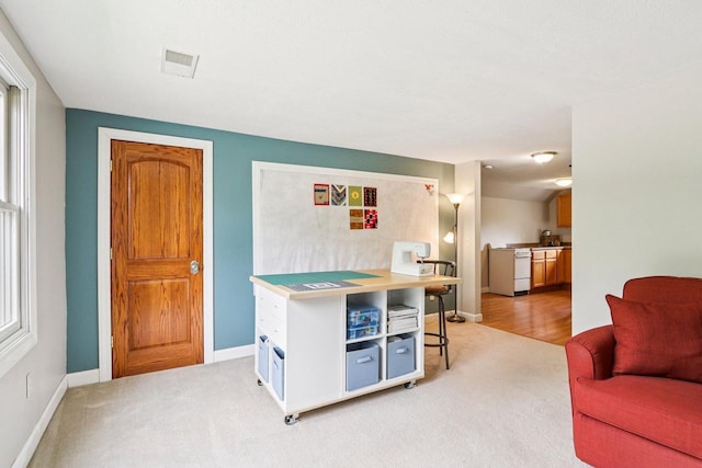 N64W20755 Mill Rd, Menomonee Falls, WI 53051 - playroom featuring light colored carpet and baseboards