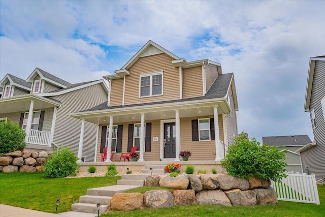 615 Prospect Rd, Waunakee, WI 53597 - view of front of house with a porch
