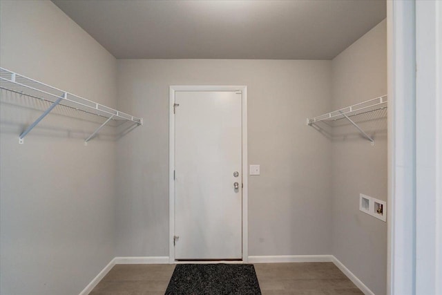 615 Prospect Rd, Waunakee, WI 53597 - washroom featuring hookup for a washing machine and wood finished floors