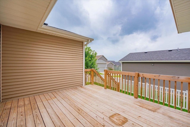 615 Prospect Rd, Waunakee, WI 53597 - view of wooden terrace