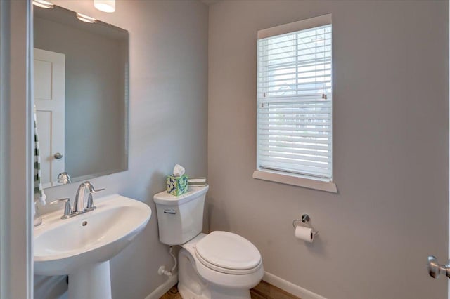615 Prospect Rd, Waunakee, WI 53597 - bathroom with toilet and a sink