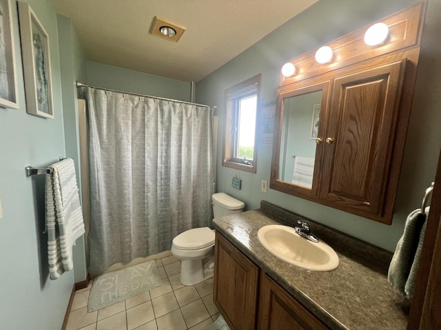 E3577 US Highway 14, Coon Valley, WI 54623 - full bathroom featuring vanity, tile patterned flooring, and a shower with shower curtain