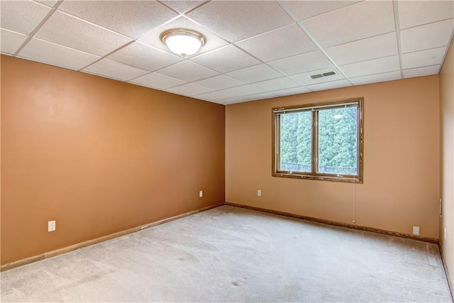 1634 Nicholas Dr, Eau Claire, WI 54703 - empty room with carpet floors and a drop ceiling