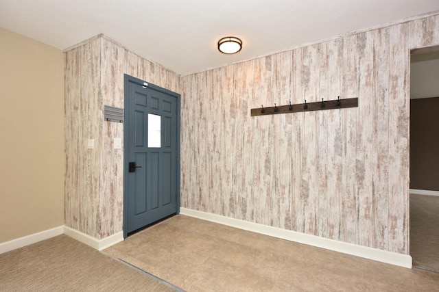 1232 Lambeth Rd, Waukesha, WI 53189 - carpeted entrance foyer featuring baseboards