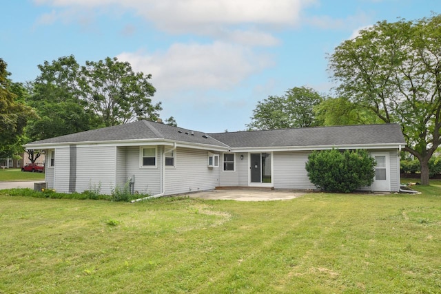 1232 Lambeth Rd, Waukesha, WI 53189 - back of house with a patio area and a yard