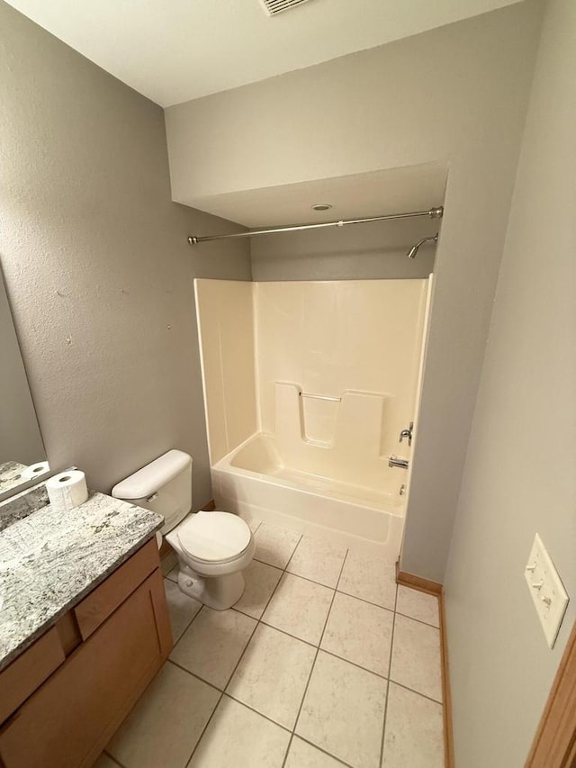 N82W13370 Fond Du Lac Ave Unit 101, Menomonee Falls, WI 53051 - full bath featuring vanity, bathing tub / shower combination, and tile patterned flooring