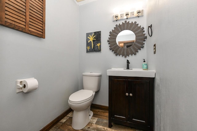 5640 Cambridge Ln Unit 5, Mount Pleasant, WI 53406 - bathroom with vanity and wood finished floors