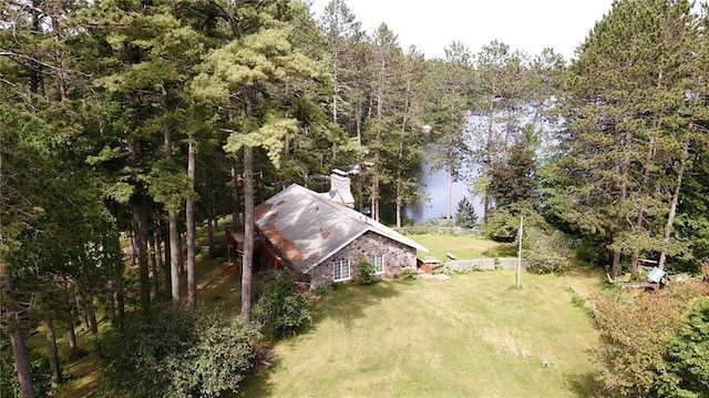 N9988 Mohawksin, Tomahawk, WI 54487 - view of subject property featuring a heavily wooded area