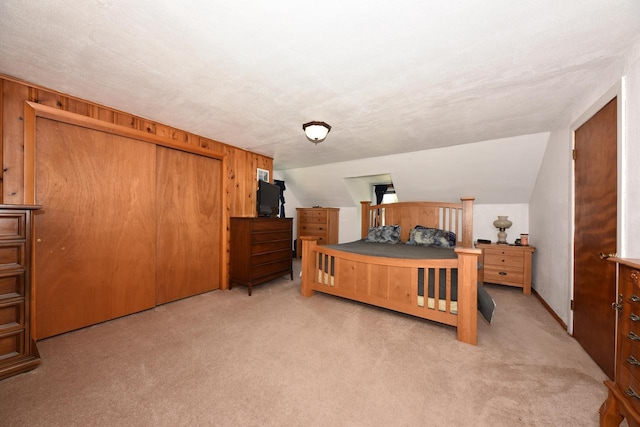 819 S 90th St, West Allis, WI 53214 - bedroom with light colored carpet and vaulted ceiling