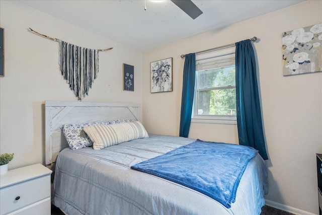 203 N Vine St, Marshfield, WI 54449 - bedroom featuring ceiling fan