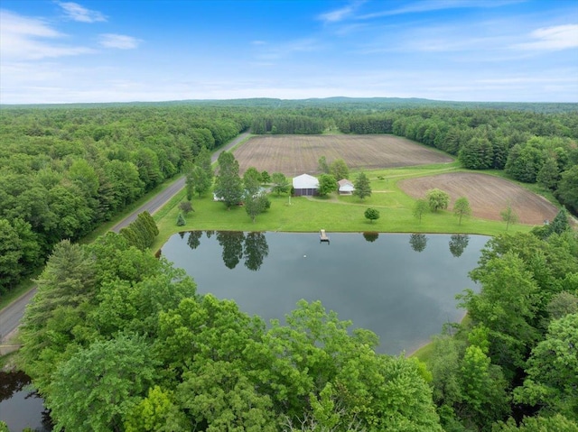 7269 County Road V, Marshfield, WI 54449 - aerial view of a nearby body of water