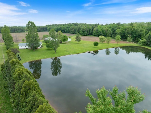 7269 County Road V, Marshfield, WI 54449 - bird's eye view of a large body of water