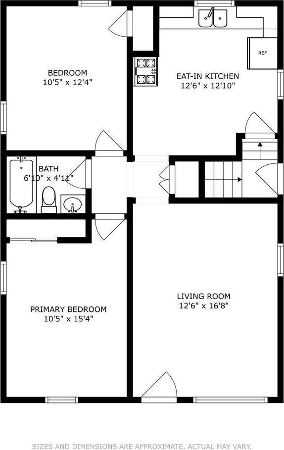 6109 38th Ave, Kenosha, WI 53142 - view of floor plan / room layout