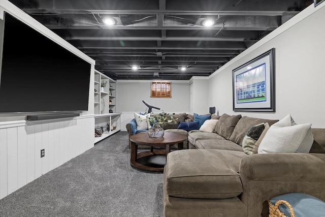 9848 N Lamplighter Ln, Mequon, WI 53092 - view of carpeted living area
