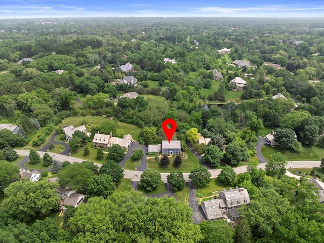 9848 N Lamplighter Ln, Mequon, WI 53092 - bird's eye view of a forest