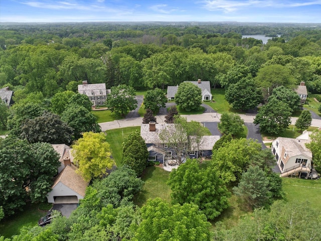 9848 N Lamplighter Ln, Mequon, WI 53092 - bird's eye view of a forest