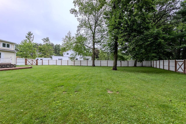 1119 W Grand Ave, Rothschild, WI 54474 - view of fenced backyard