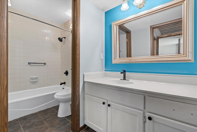 2300 W Good Hope Rd Unit 242, Glendale, WI 53209 - bathroom with vanity, washtub / shower combination, and tile patterned floors