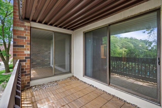 2300 W Good Hope Rd Unit 242, Glendale, WI 53209 - view of patio featuring a deck