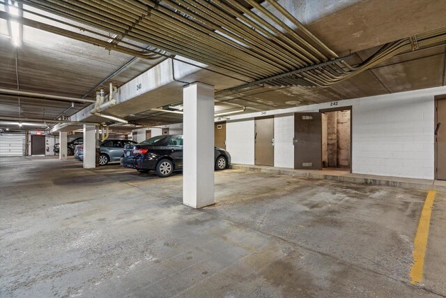 2300 W Good Hope Rd Unit 242, Glendale, WI 53209 - view of parking deck