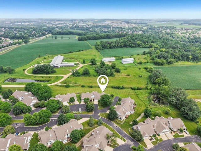 5682 Steeplechase Dr, Waunakee, WI 53597 - aerial view of residential area