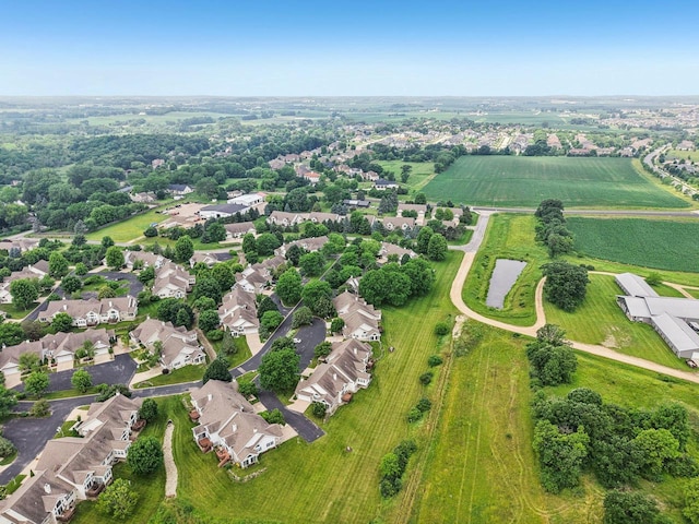 5682 Steeplechase Dr, Waunakee, WI 53597 - view of property location featuring rows of crops and nearby suburban area