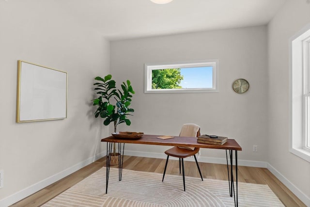 1108 Heritage Ct, Waunakee, WI 53597 - office space featuring wood finished floors