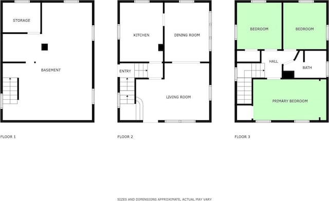 308 Van St, Neenah, WI 54956 - view of floor plan / room layout