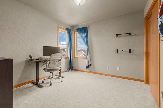 362 Dakota Lee Way, Omro, WI 54963 - carpeted office featuring baseboards
