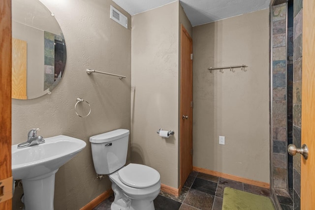 362 Dakota Lee Way, Omro, WI 54963 - bathroom with toilet and stone finish flooring