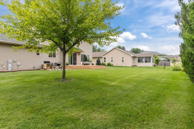 362 Dakota Lee Way, Omro, WI 54963 - view of yard