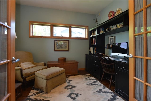 6833 Phil Lewis Way, Middleton, WI 53562 - office featuring wood finished floors