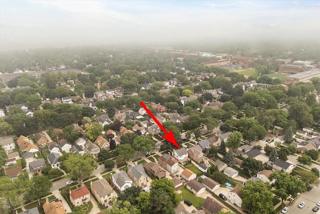 5825 N Bay Ridge Ave, Whitefish Bay, WI 53217 - aerial view of residential area