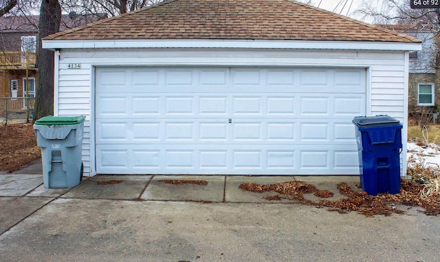 4134 N 46th St, Milwaukee, WI 53216 - view of detached garage