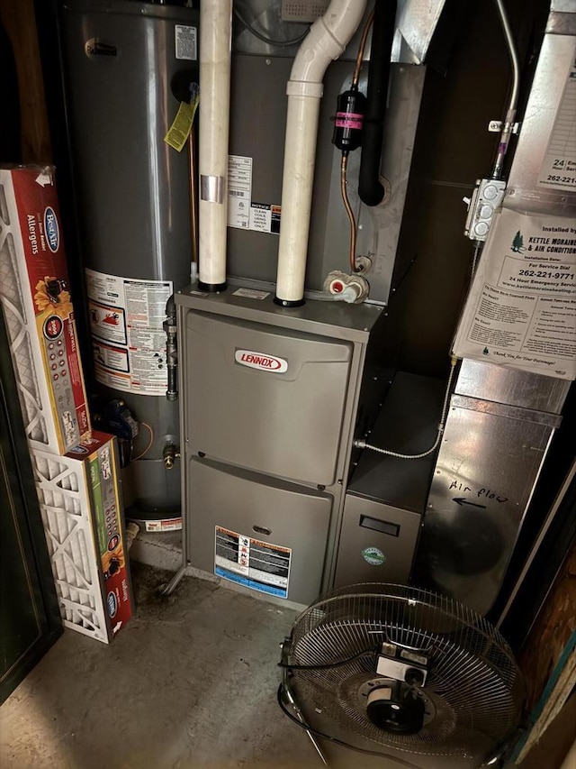 408 N Hine Ave, Waukesha, WI 53188 - utilities featuring gas water heater