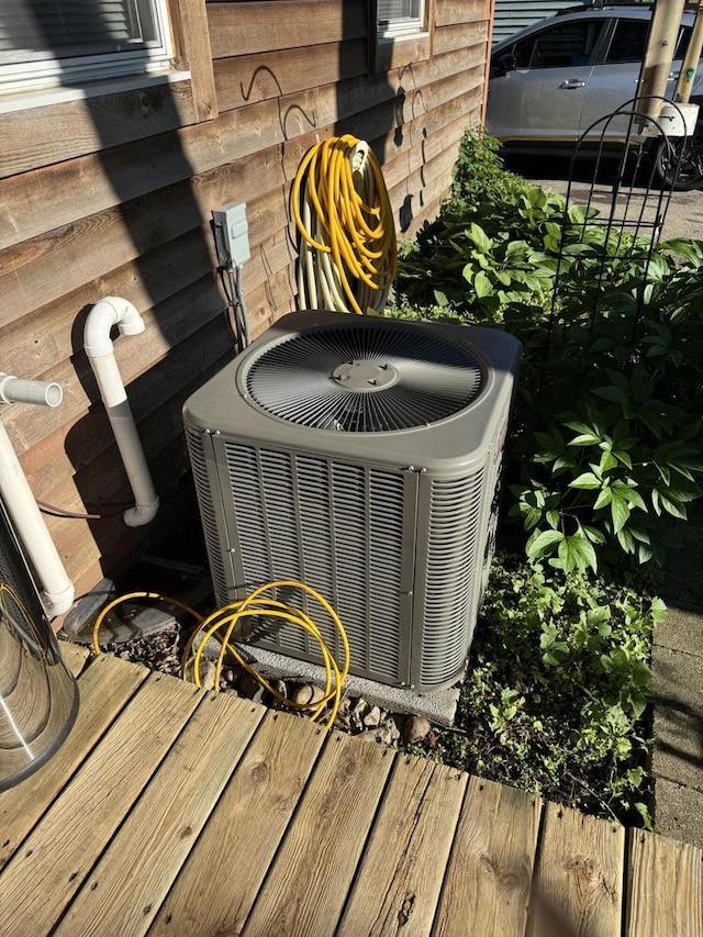 408 N Hine Ave, Waukesha, WI 53188 - exterior view of a central AC unit