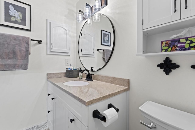 S52W23066 Hunters Holw, Waukesha, WI 53189 - half bathroom with vanity and toilet