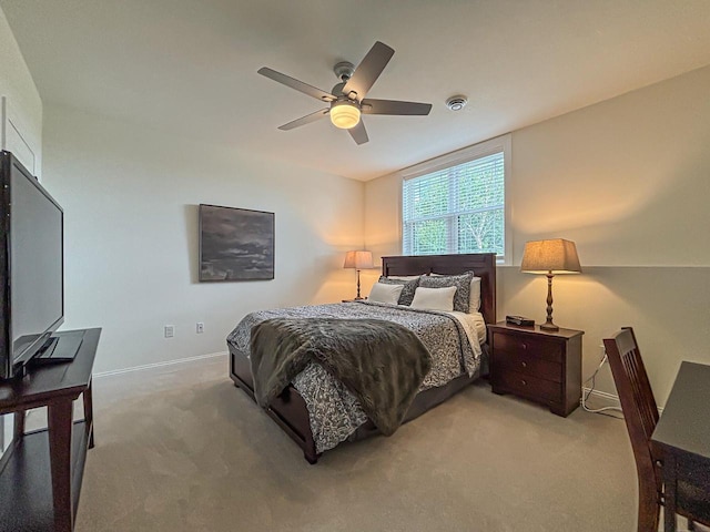 1601 Sauk Trl, Waukesha, WI 53189 - bedroom featuring carpet flooring and a ceiling fan