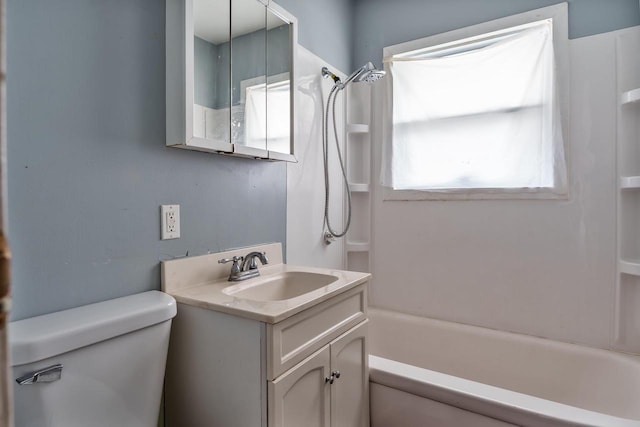2043 Linway Dr, Beloit, WI 53511 - full bath featuring vanity and tub / shower combination