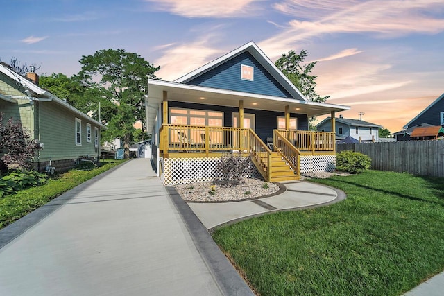 7314 25th Ave, Kenosha, WI 53143 - view of front facade with a porch and stairs