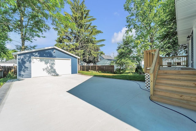 7314 25th Ave, Kenosha, WI 53143 - view of detached garage