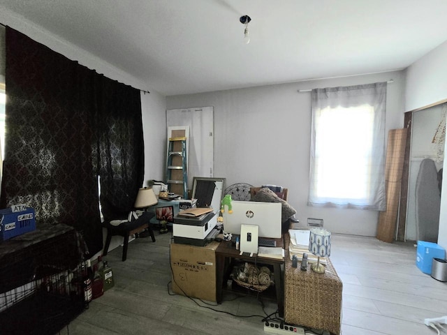 1635 Grand Ave, Racine, WI 53403 - office with hardwood / wood-style floors